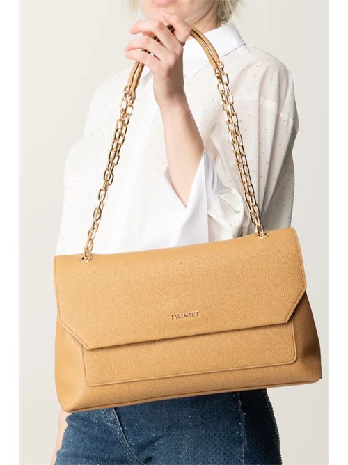Borsa a tracolla effetto pelle TWINSET | TB7063/12145